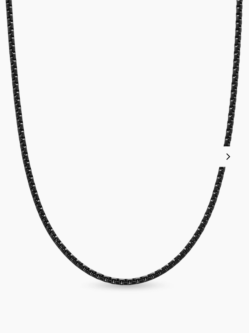 David Yurman Black Box Chain Necklace